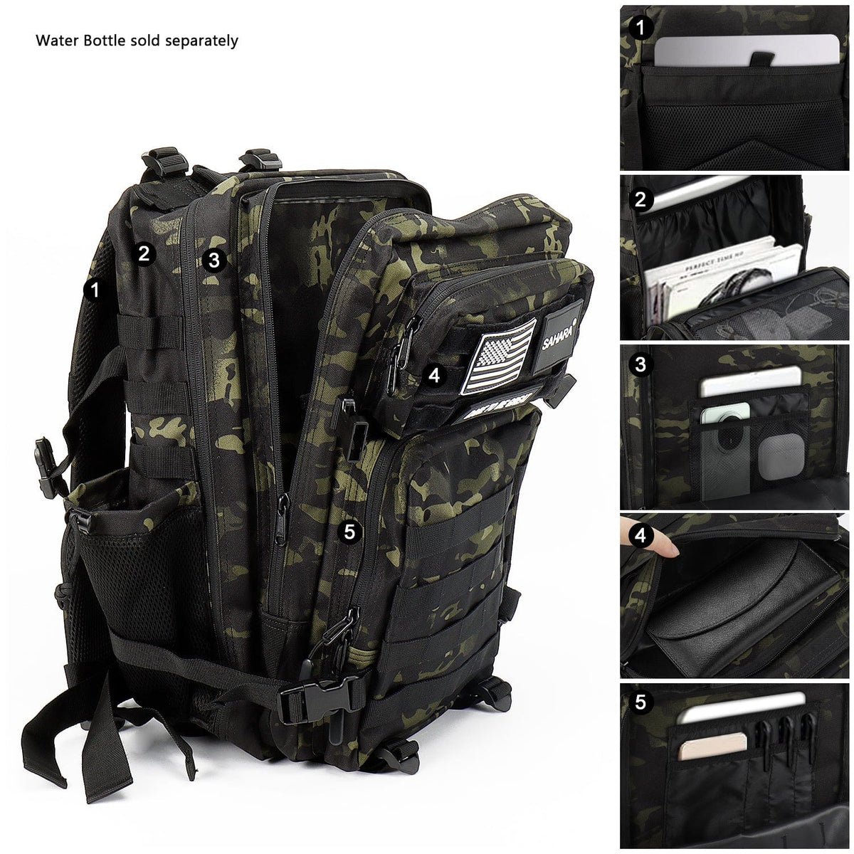 Raider Series Travel Bag & Laptop Backpack for Laptops up to 17.3-inch