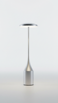 Urban Silver Sculpted Smart Lamp
