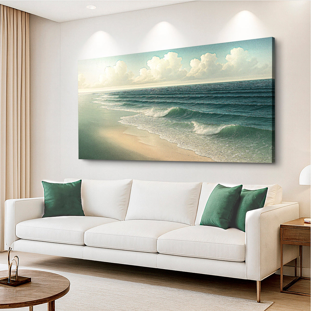 Beach Shoreline Coastal Wall Art VI