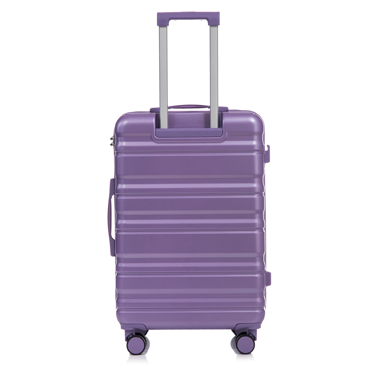 HIFINE Tourist 3-Piece ABS Spinner Wheel Luggage Set (Purple)