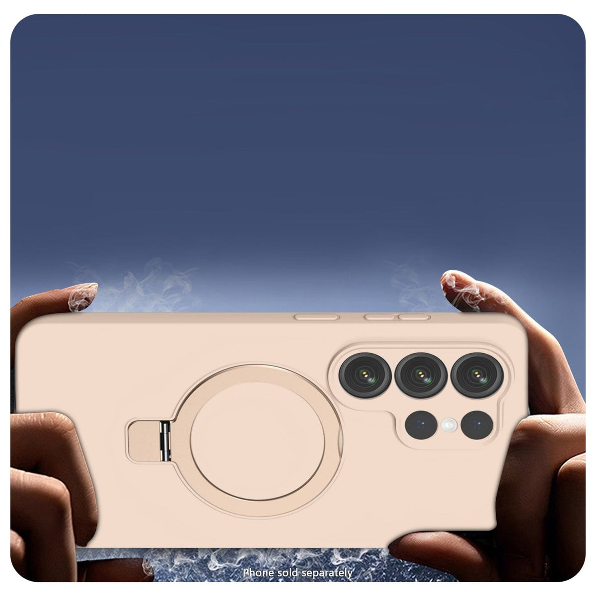 Samsung Galaxy S26 Ultra Case - Smooth Silicone, Kickstand | Venture Series