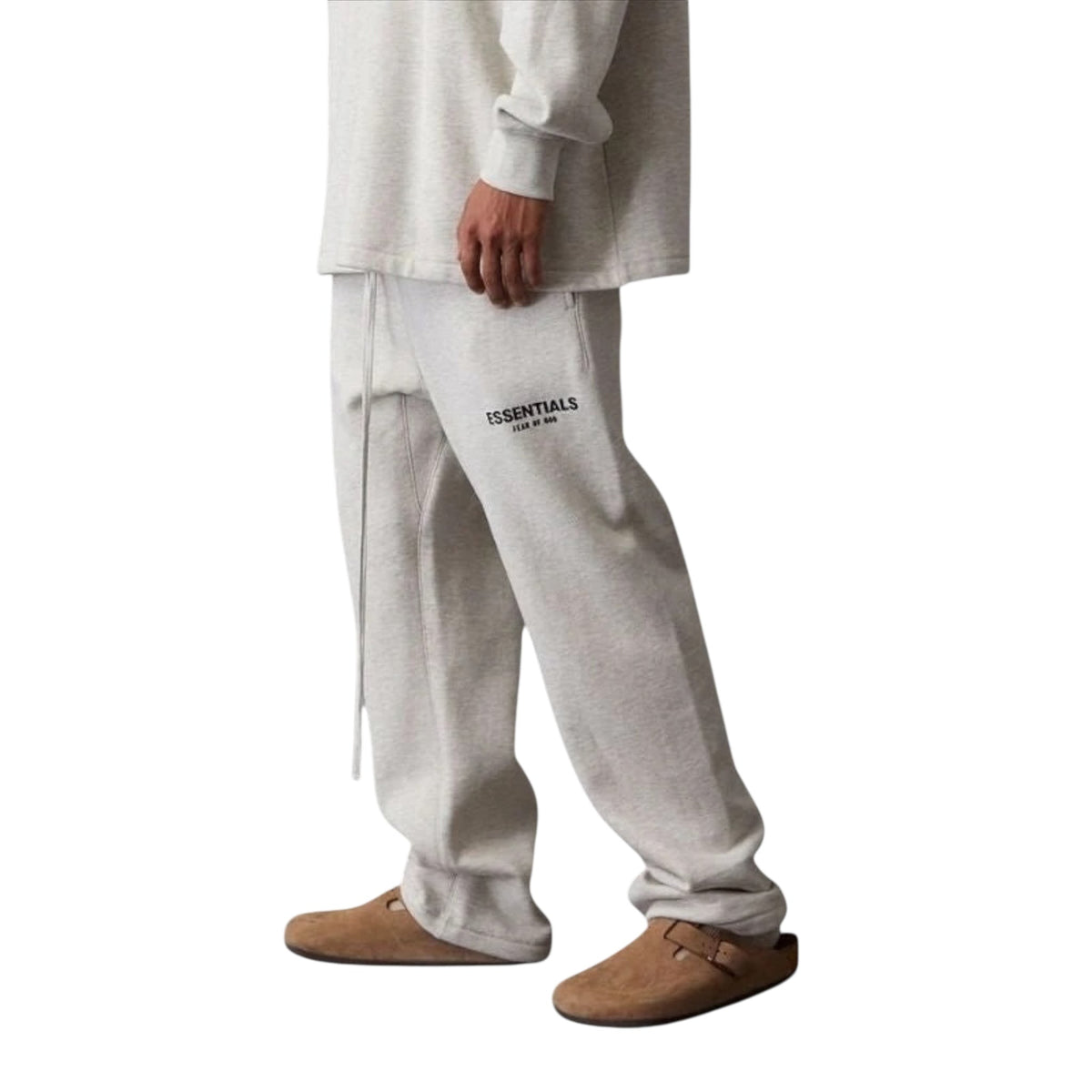 Fear of God Essentials – Relaxed Sweatpants (SS22) Light Oatmeal