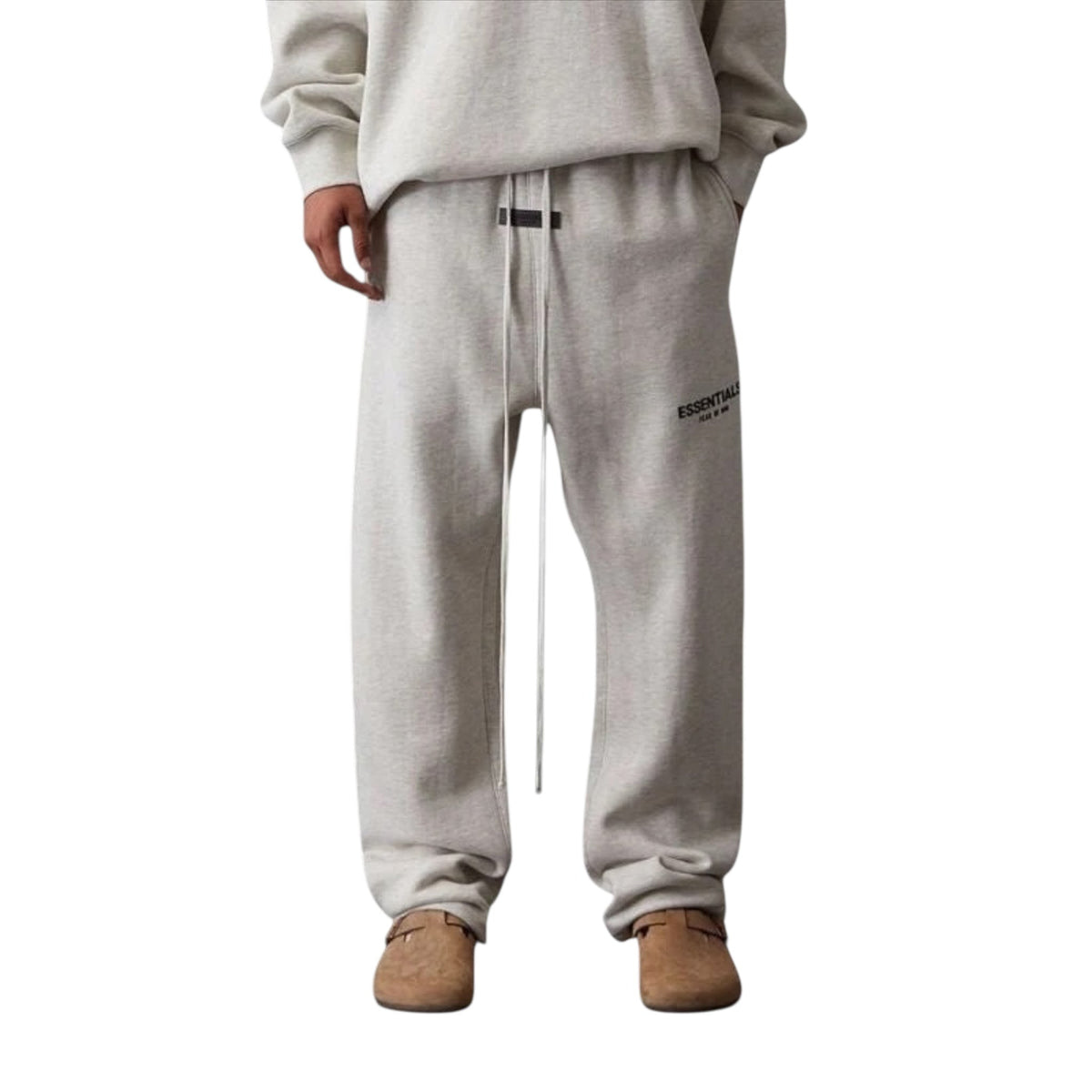 Fear of God Essentials – Relaxed Sweatpants (SS22) Light Oatmeal