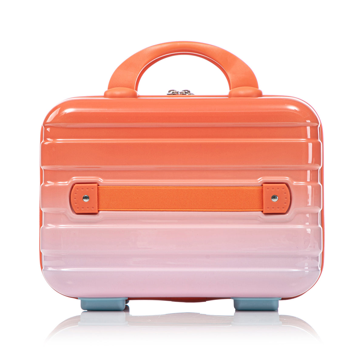 2 Pc PC Spinner Wheel Luggage Set with Gradient Color and Lock