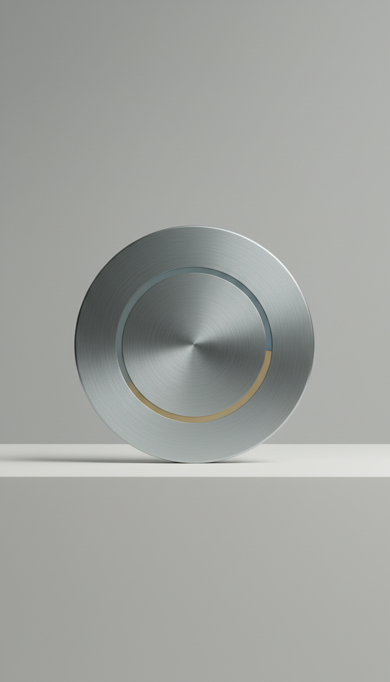 Brushed Metal Wireless Charging Pad