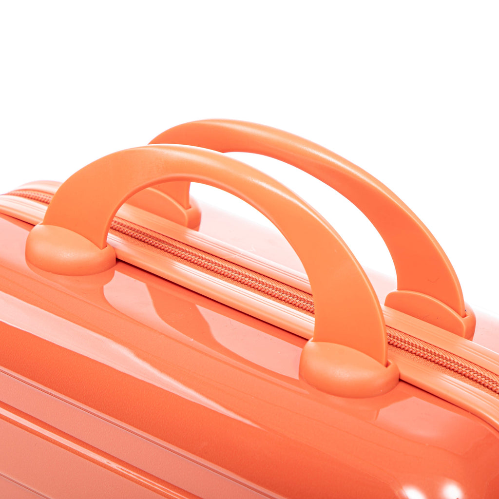 2 Pc PC Spinner Wheel Luggage Set with Gradient Color and Lock